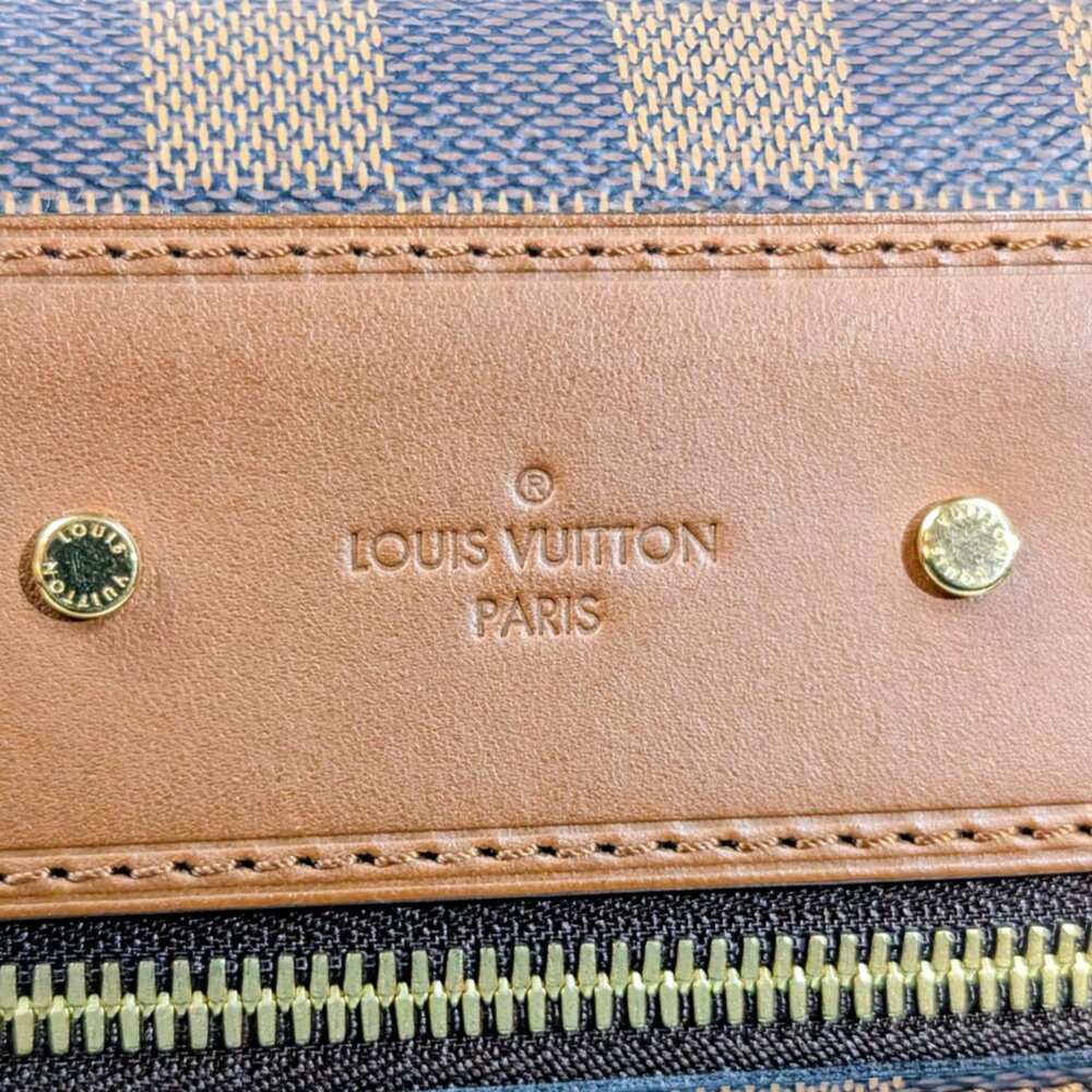 Louis Vuitton Brown Damier Ebene Canvas Pallas Clutch - Picture 16 of 16